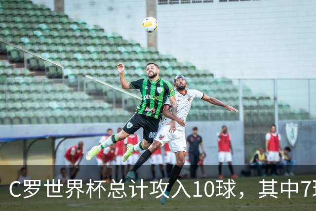 C罗世界杯总计攻入10球，其中7球是对阵小组垫底球队打进